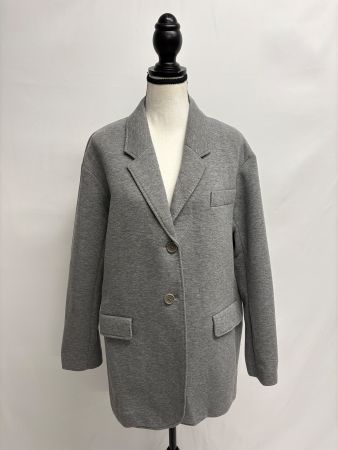Marc O`Polo boyfriend Blazer grau 38 Baumwolle